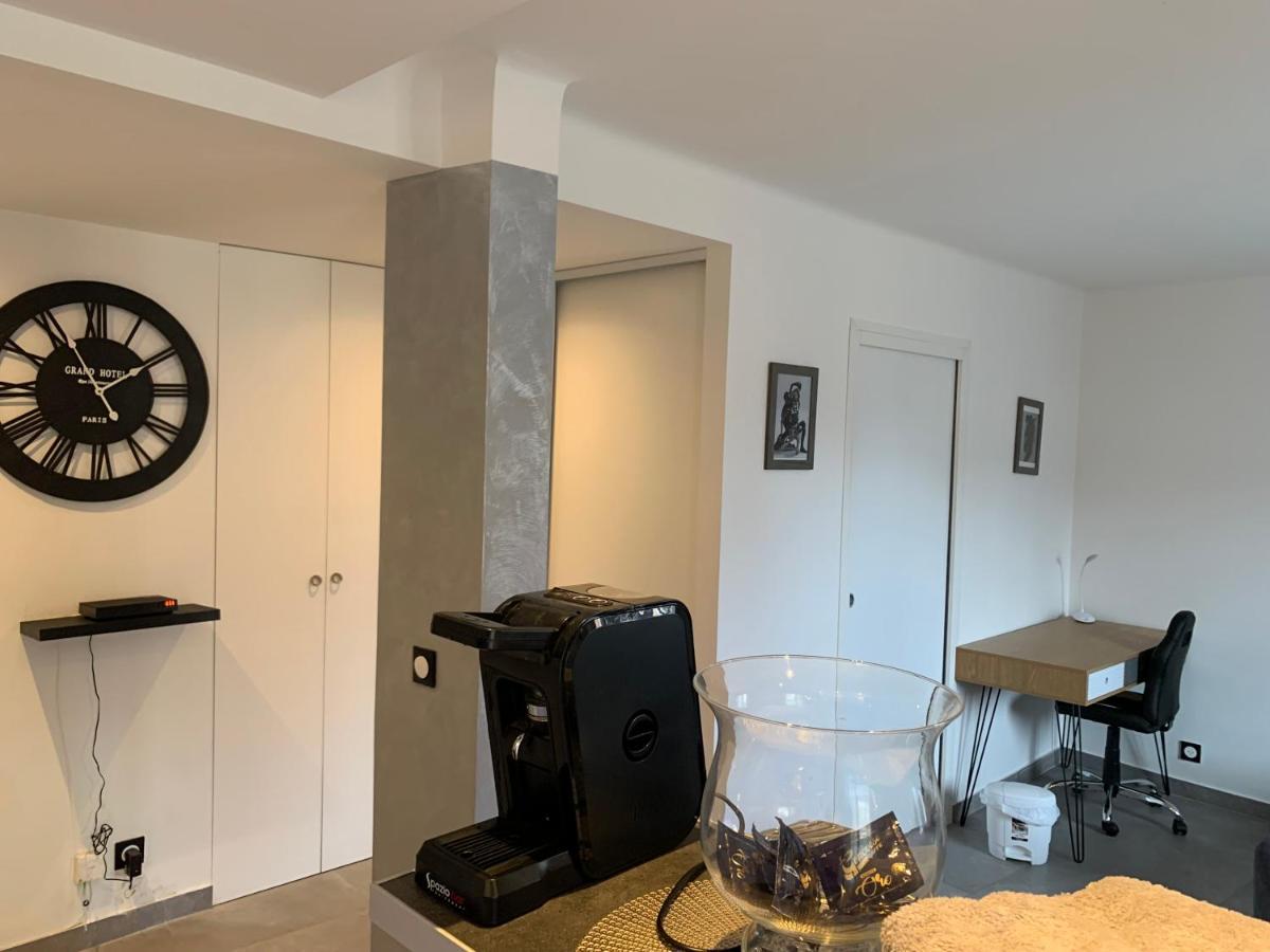 Grand Studio Tres Agreable Avec Bar, Cuisine Et Terrasse Кань-сюр-Мер Экстерьер фото